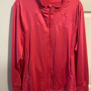 SHEIN Curve Bright Pink Top